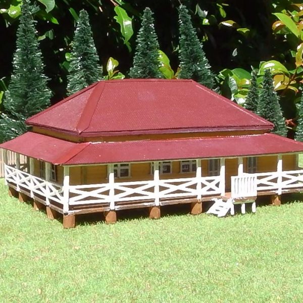 N scale Queenslander house KIT Model Train Buildings